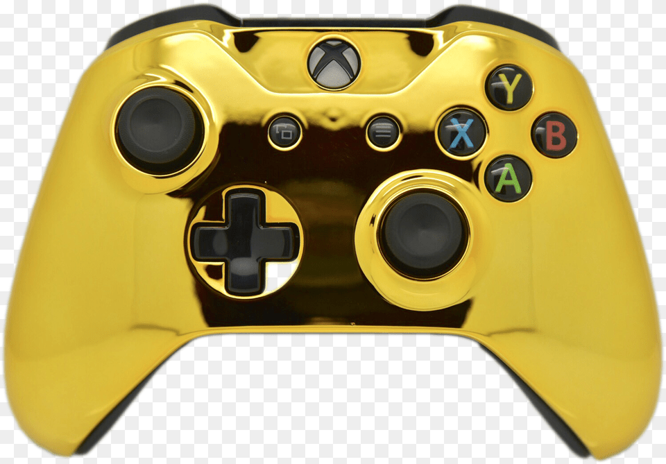 Gold Chrome Xbox One S Controller Xbox One, Electronics, Car, Transportation, Vehicle Png