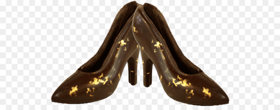 Gold Cinderella Slippers Suede, Clothing, Footwear, High Heel, Shoe Free Png Download