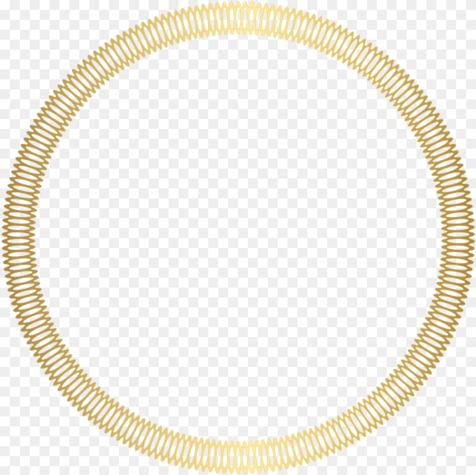Gold Circle Frame Transparent Circle, Accessories, Jewelry, Necklace, Oval Free Png