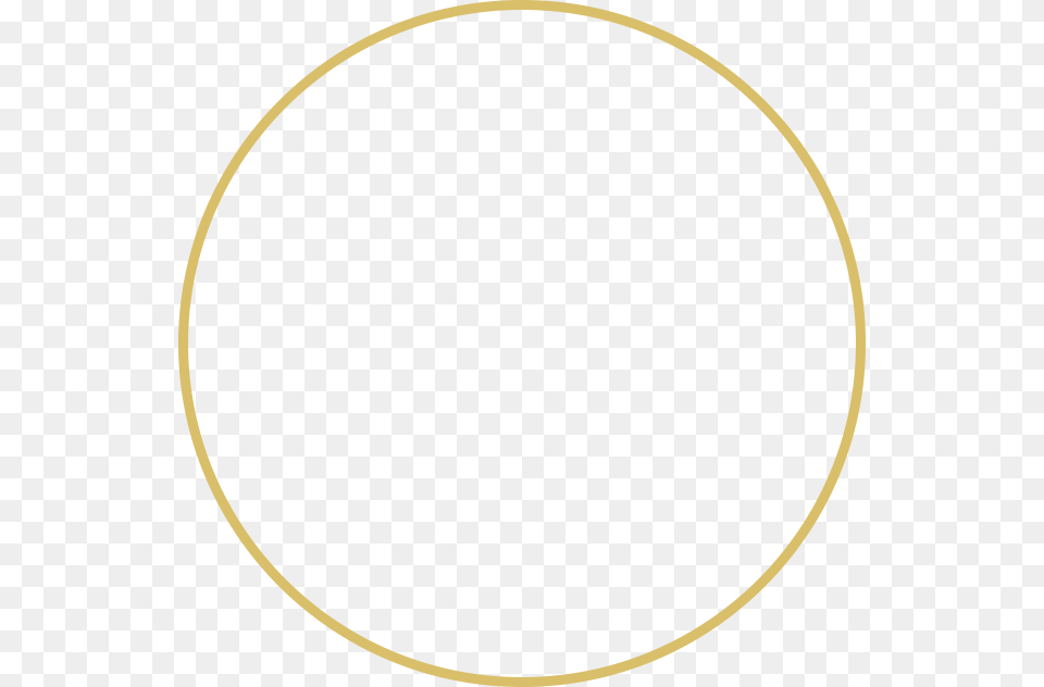 Gold Circle Yellow Circle Line, Oval, Home Decor, Hoop Free Png