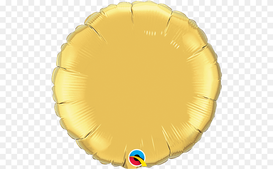 Gold Circular Foil Balloon Balloons Free Png