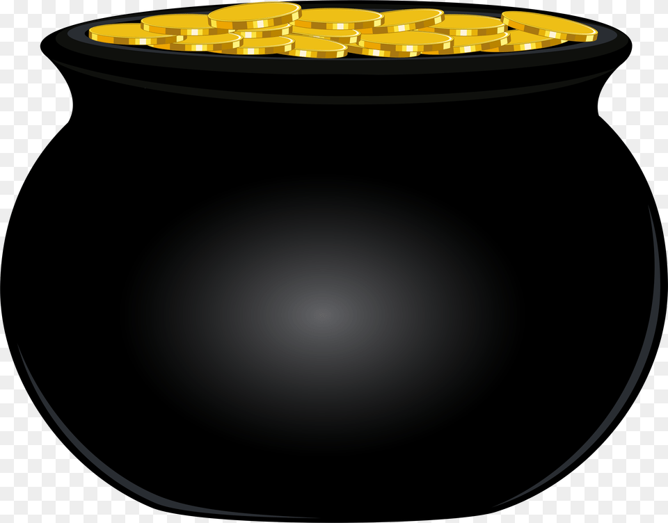 Gold Clip Art Cooking Pot Lighting, Sphere, Electronics, Screen Free Png Download