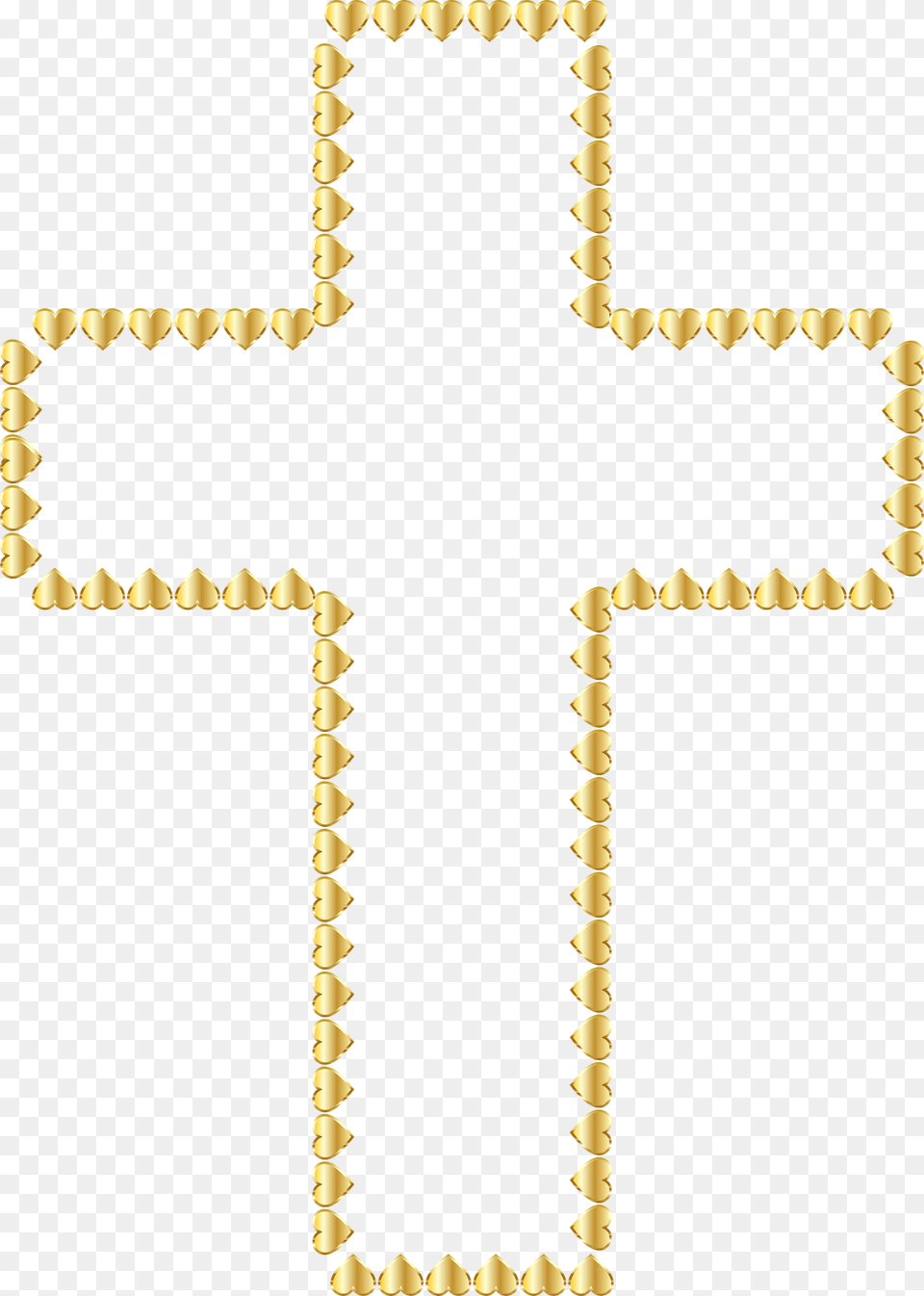 Gold Clipart, Cross, Symbol Png