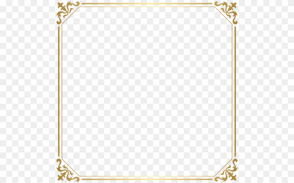 Gold Clipart Border Free Transparent Png