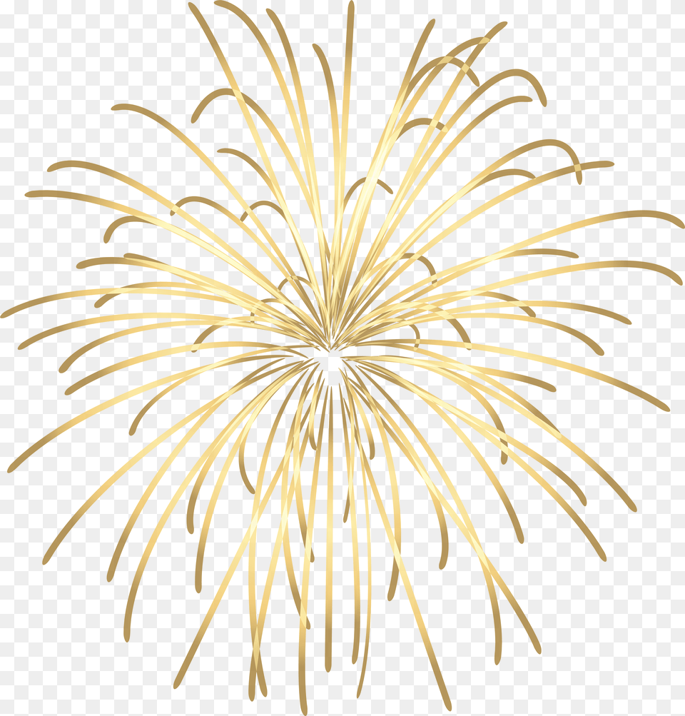 Gold Clipart Firework Transparent Free For Fireworks Background Png Image