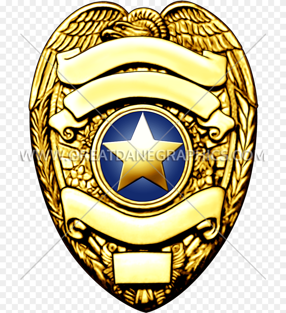 Gold Clipart Police Badge Gold Police Badge Clipart, Logo, Symbol Png
