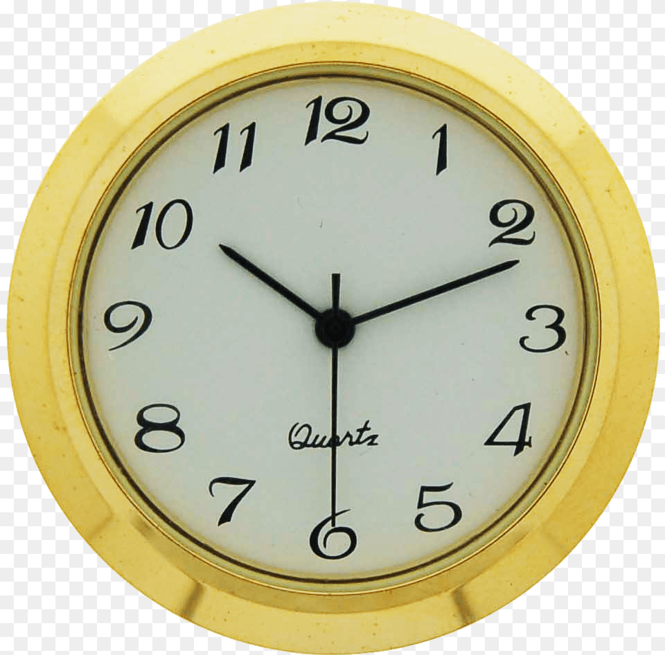 Gold Clock, Analog Clock, Wristwatch, Wall Clock Png