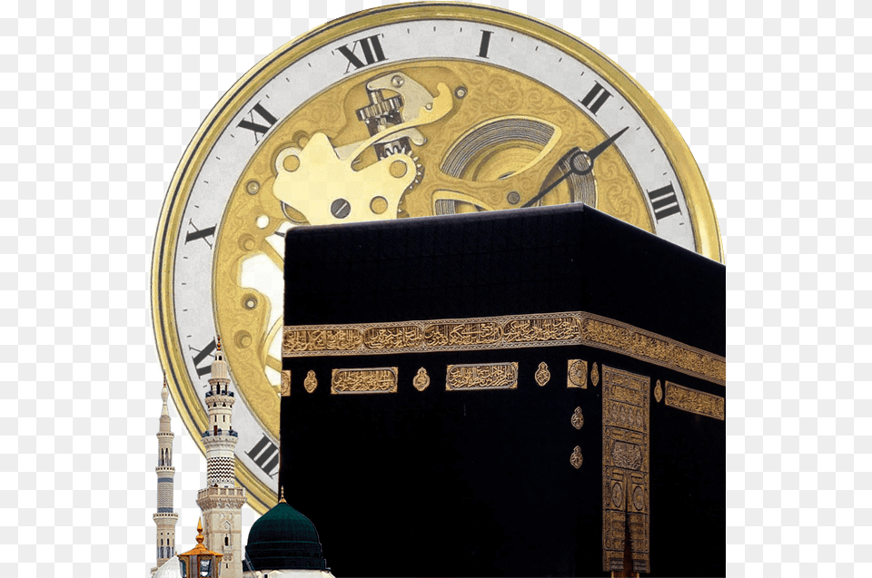 Gold Clock Masjid, Analog Clock, Architecture, Building, Clock Tower Png