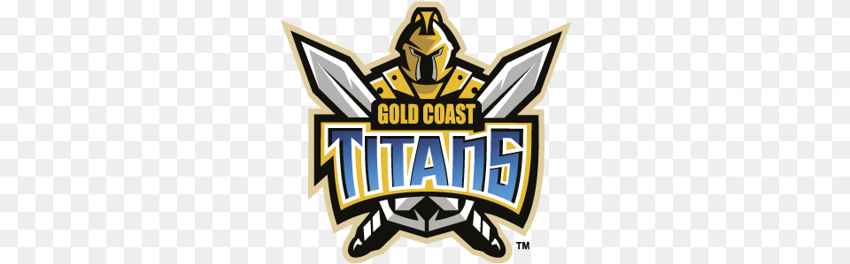 Gold Coast Titans Logo Vector Gold Coast Titans, Badge, Emblem, Symbol, Dynamite Free Png