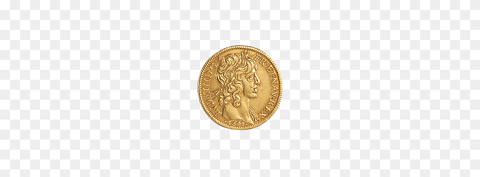 Gold Coin Double Louis Dor, Bronze, Money, Accessories, Jewelry Free Png