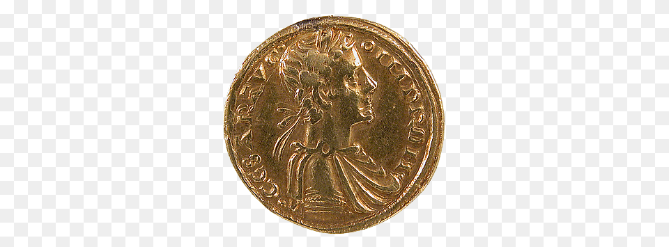 Gold Coin Medieval Augustalis, Money, Accessories, Jewelry, Locket Free Png
