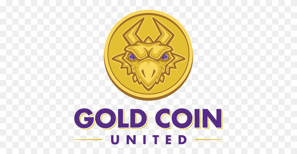 Gold Coin United, Logo, Badge, Symbol Free Png