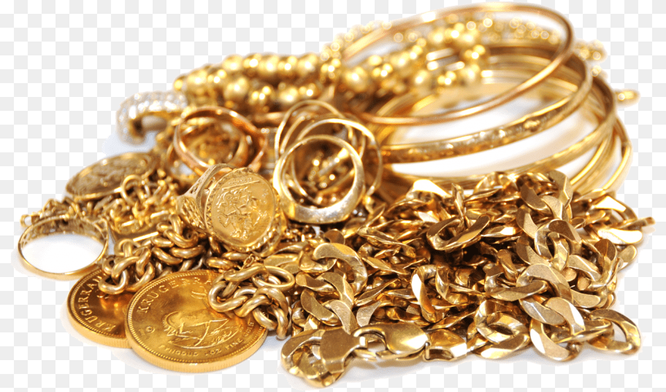 Gold Coins And Jewelry, Treasure, Accessories, Necklace Free Png