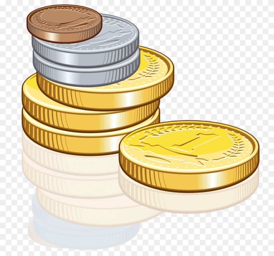 Gold Coins Clip Art Coin Clipart, Money Free Png