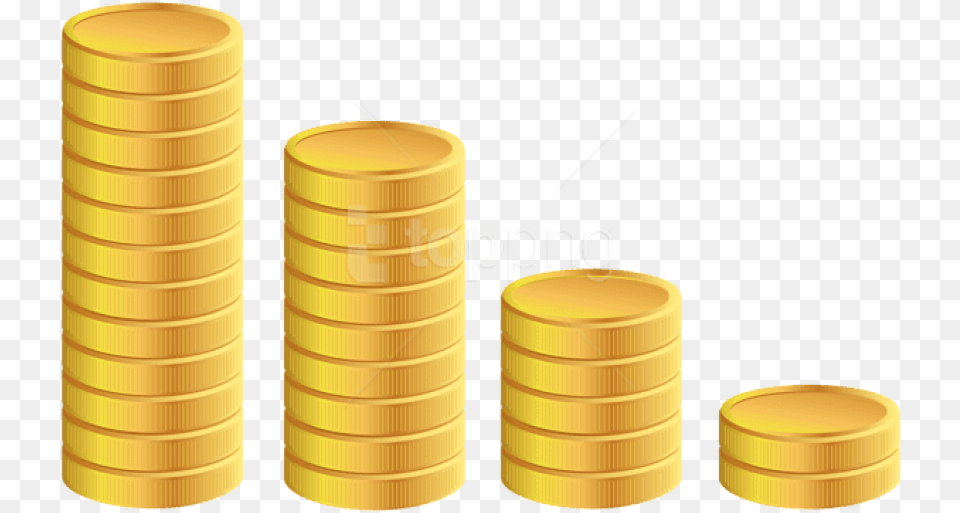 Gold Coins Clipart Clash Royale Gold Pile, Coin, Money, Treasure, Tape Free Png