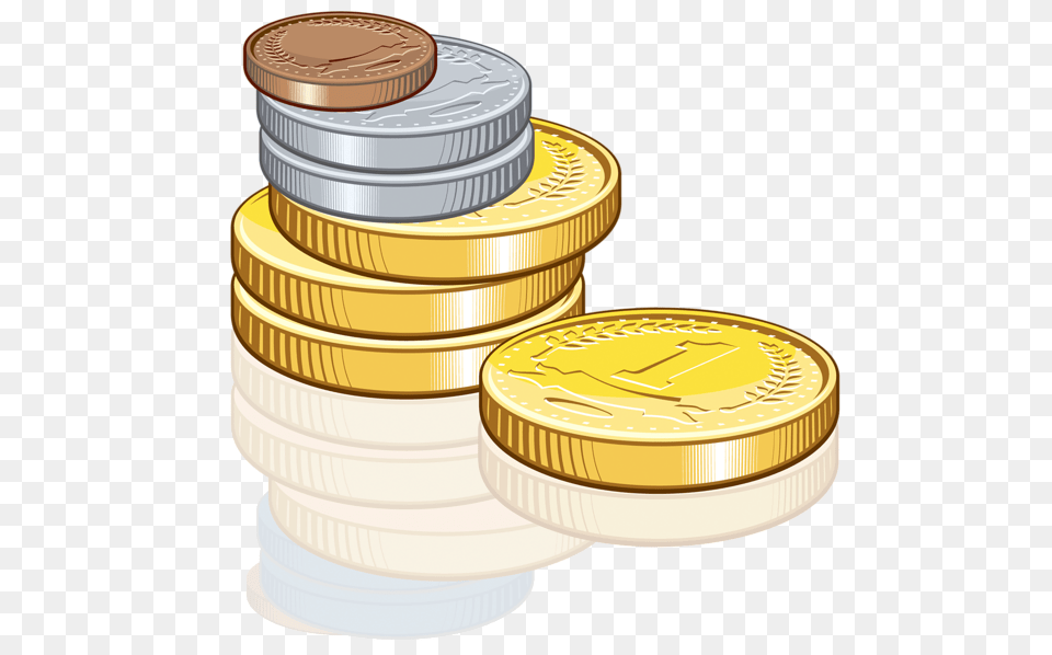 Gold Coins Gold Coins Gold Coins Coins And Clip Art, Coin, Money Free Transparent Png