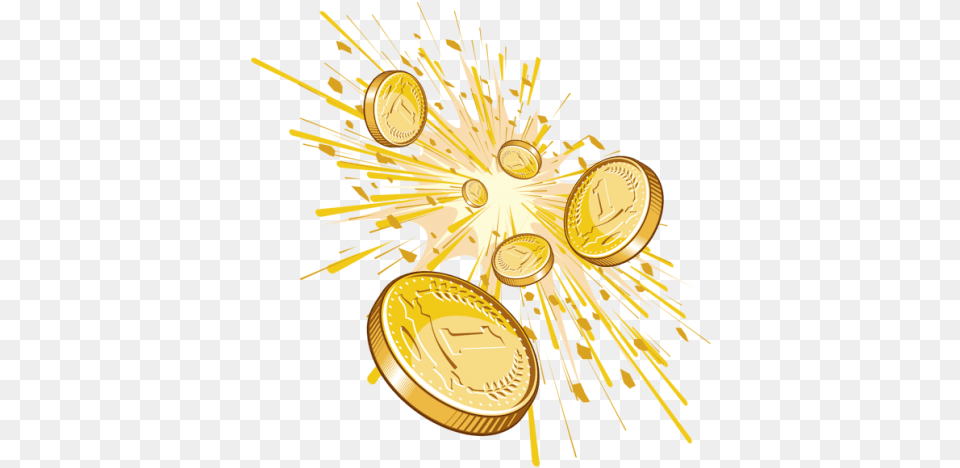 Gold Coins Images Cents, Treasure, Coin, Money Free Transparent Png