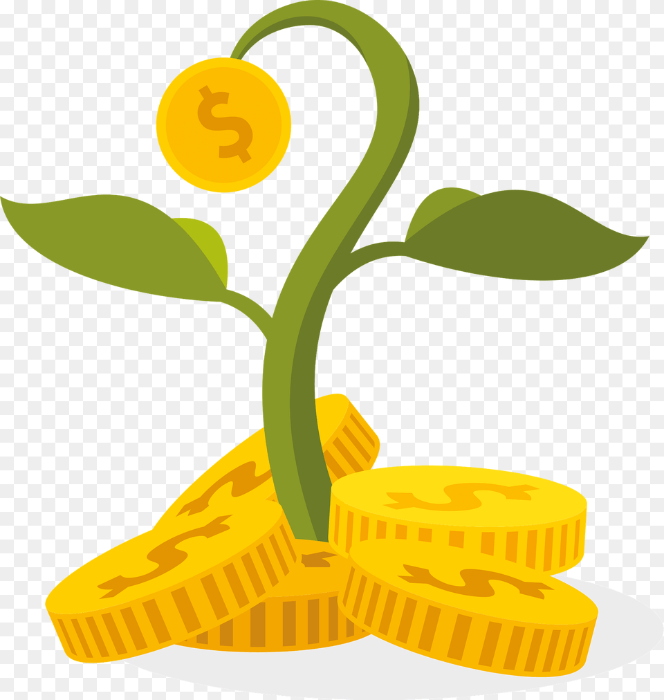Gold Coins On Plant Clipart, Device, Grass, Lawn, Lawn Mower Free Transparent Png