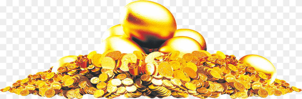 Gold Coins Treasure, Citrus Fruit, Food, Fruit, Orange Free Png