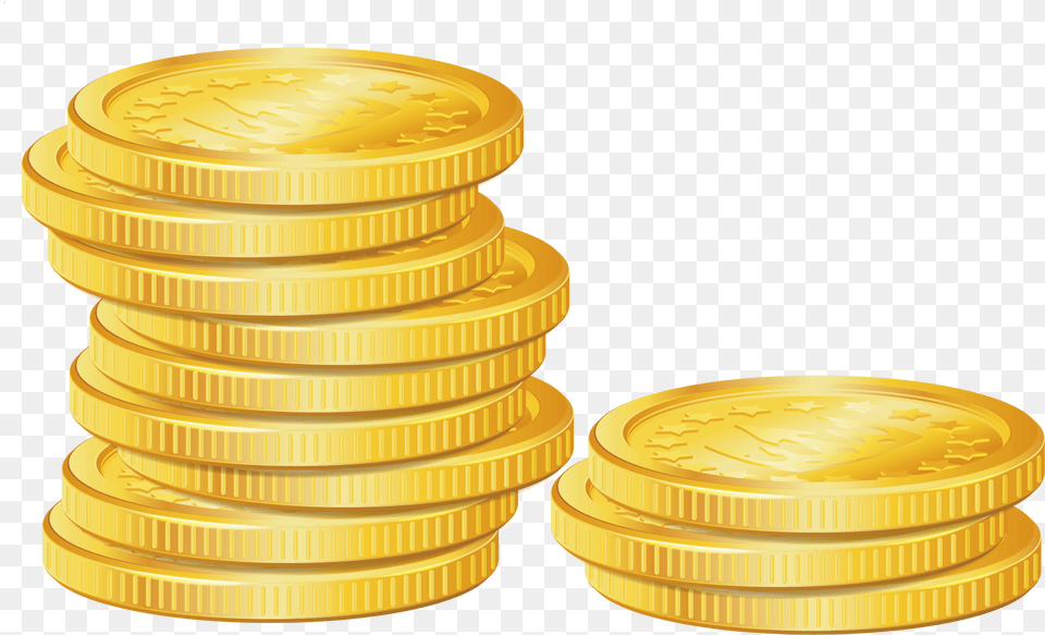 Gold Coins Vector, Coin, Money, Tape Free Png Download