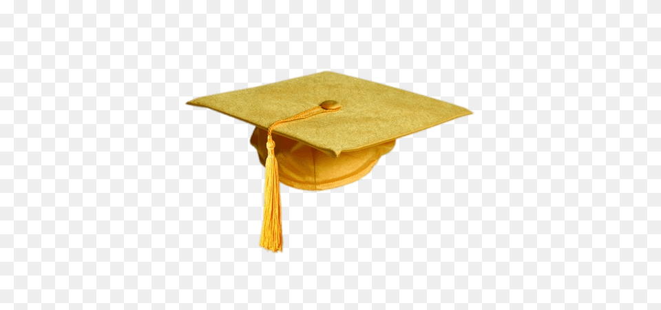 Gold Colour Graduation Hat Transparent, People, Person Free Png