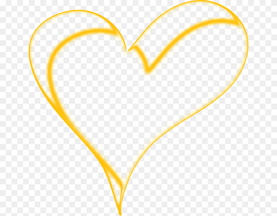 Gold Computer Icons Heart Yellow Symbol, Light, Logo Free Png