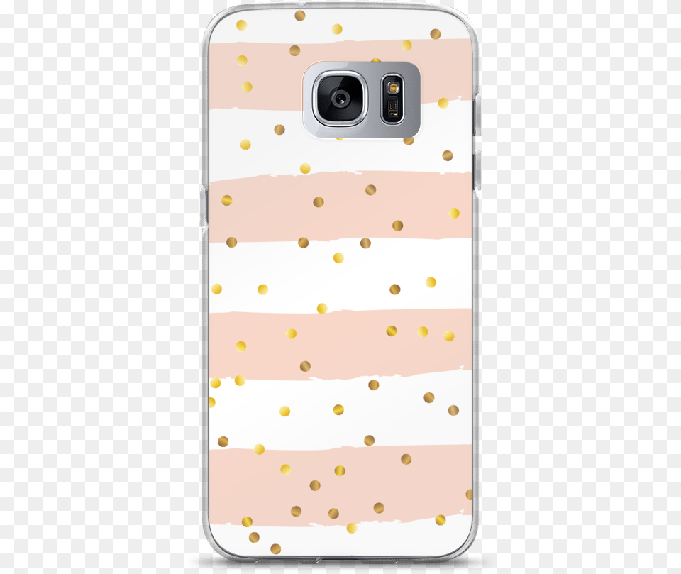 Gold Confetti Samsung Case Smartphone, Electronics, Mobile Phone, Phone, Ball Free Png