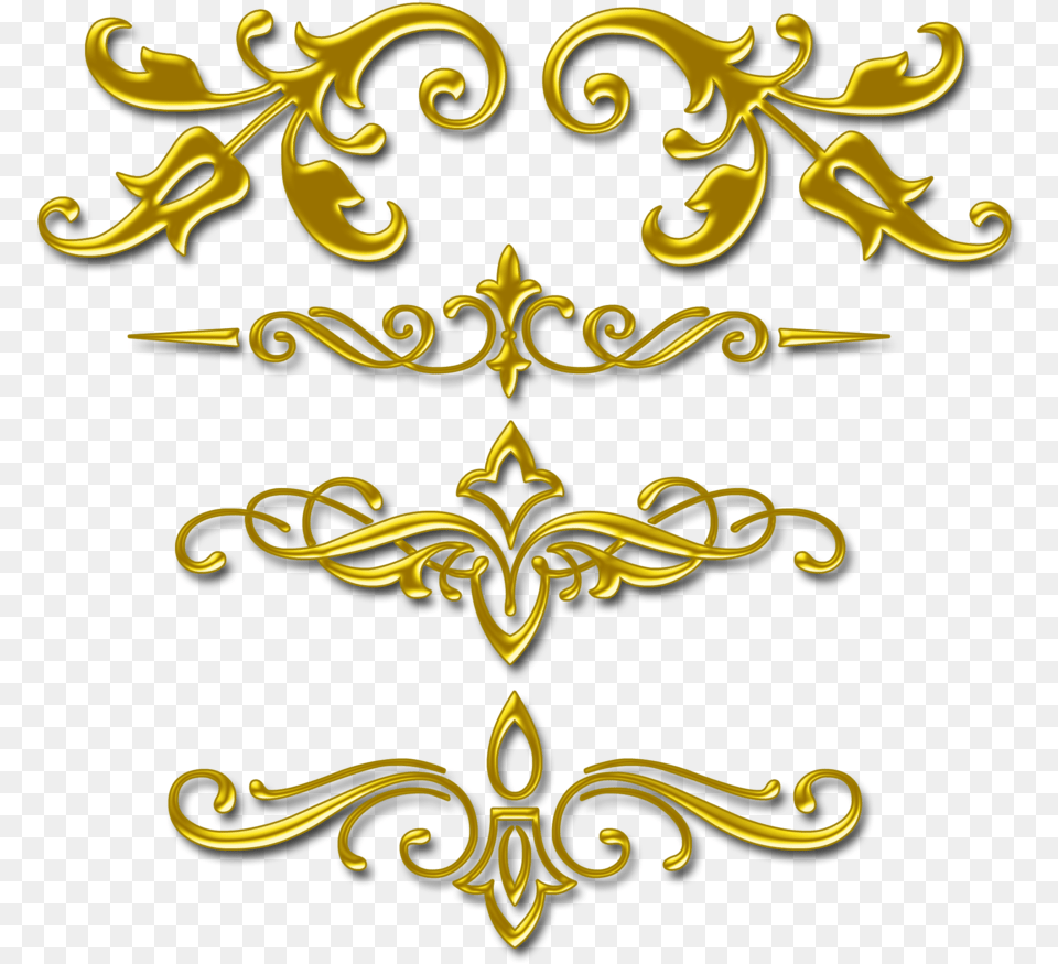 Gold Corner Border Design, Art, Floral Design, Graphics, Pattern Free Png