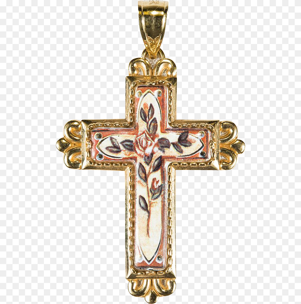 Gold Cross Christian Cross, Symbol, Accessories, Crucifix Free Transparent Png