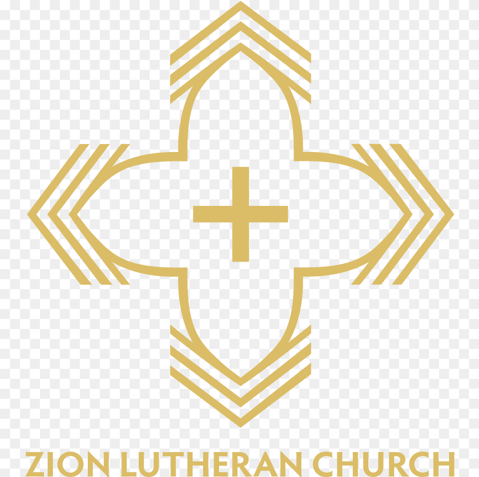 Gold Cross Zlc, Symbol, Emblem, Logo Free Transparent Png