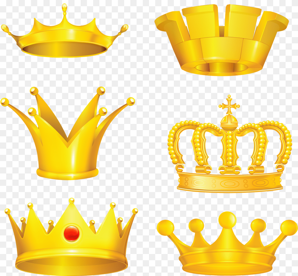 Gold Crown, Accessories, Jewelry Free Transparent Png