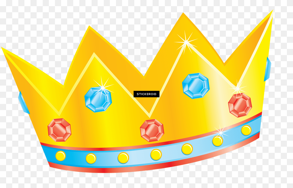 Gold Crown Clipart Full Size Clipart Pinclipart, Accessories, Clothing, Hat, Jewelry Free Png
