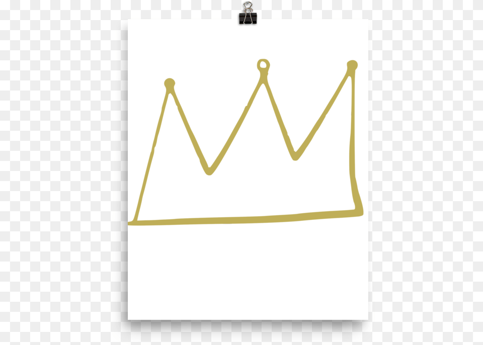 Gold Crown Logo Poster Logos, Triangle, Bow, Weapon Png Image