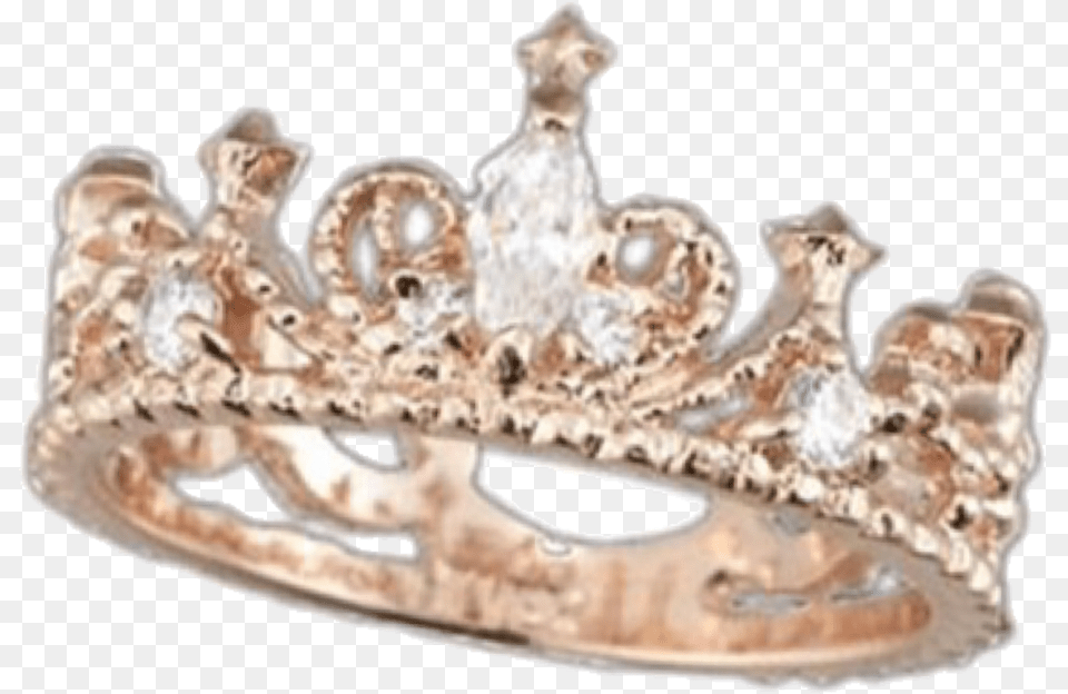 Gold Crown Tiara Queen Sparkle Shiny Overlay Edit Cute Background, Accessories, Jewelry Free Png