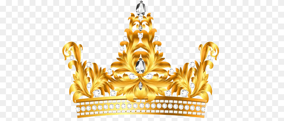 Gold Crown Picture Gold Queen Crown, Accessories, Jewelry, Chandelier, Lamp Free Transparent Png