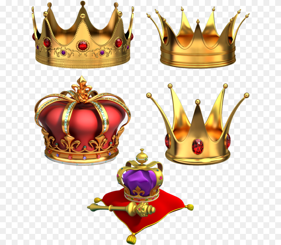 Gold Crowns Transparent Clipart Transparent Background Gold Crown Kings Crown, Accessories, Jewelry, Locket, Pendant Png Image