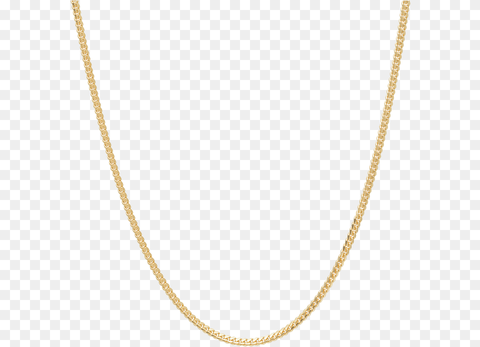 Gold Cuban Chain Necklace Gold Neck Chain For Men, Accessories, Jewelry Png Image