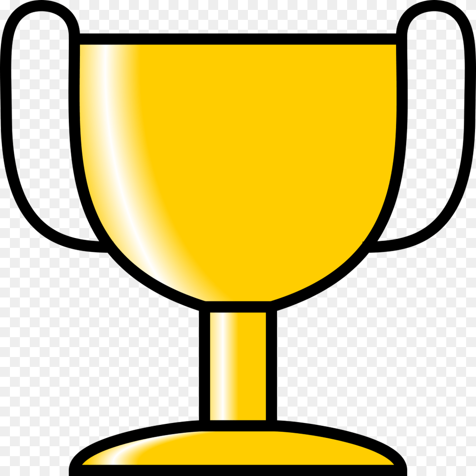 Gold Cup, Glass, Goblet, Alcohol, Wine Free Transparent Png