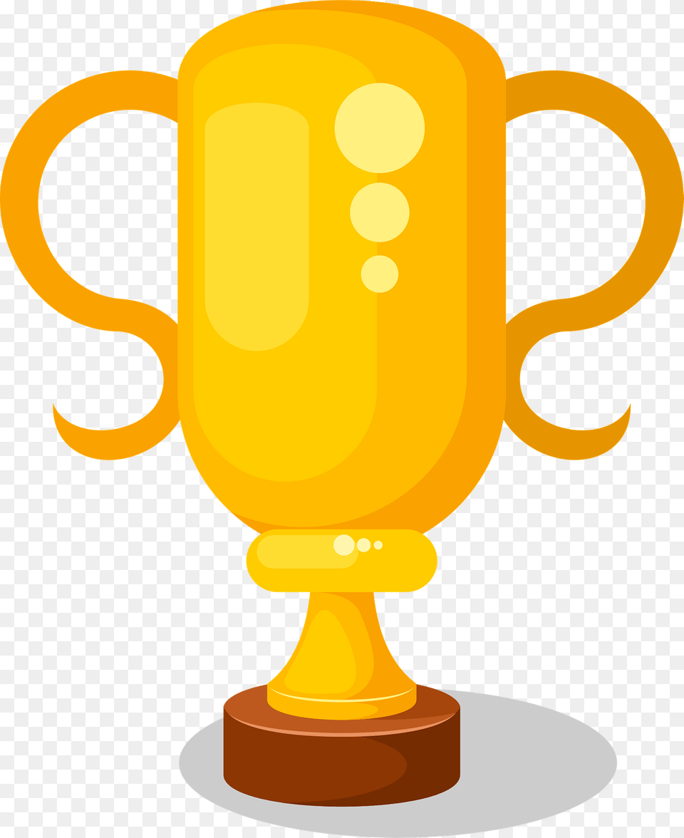 Gold Cup Clipart, Glass, Trophy Png Image