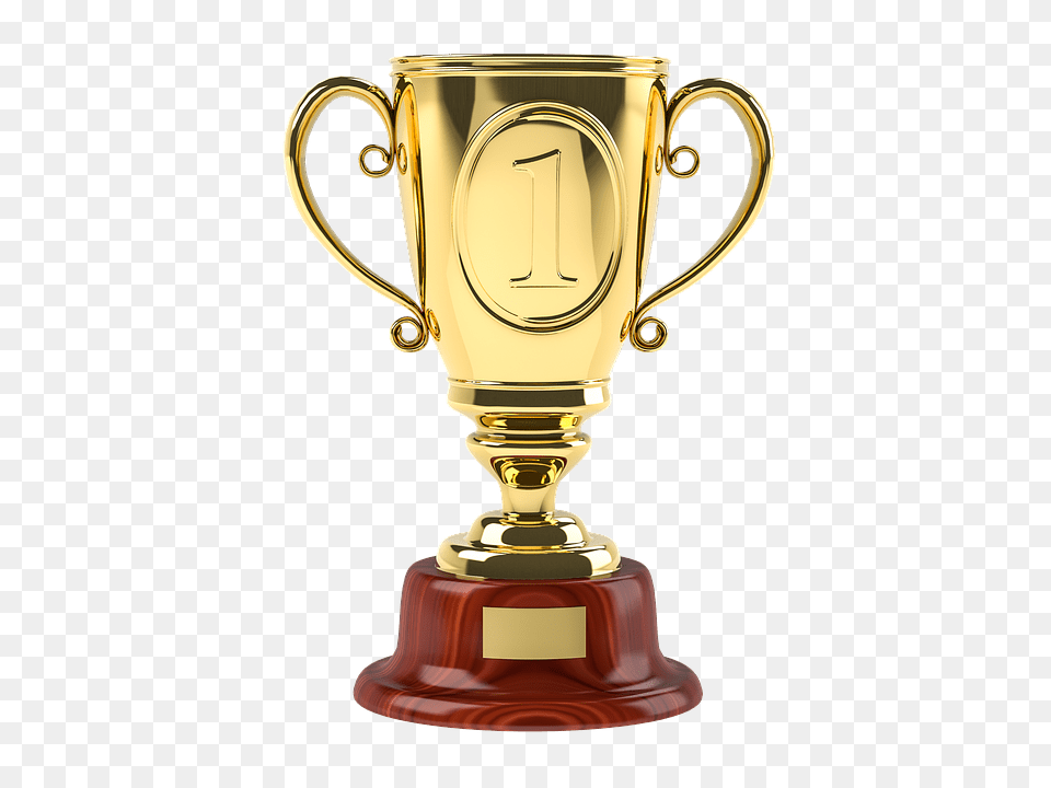Gold Cup First One, Trophy, Smoke Pipe Free Transparent Png