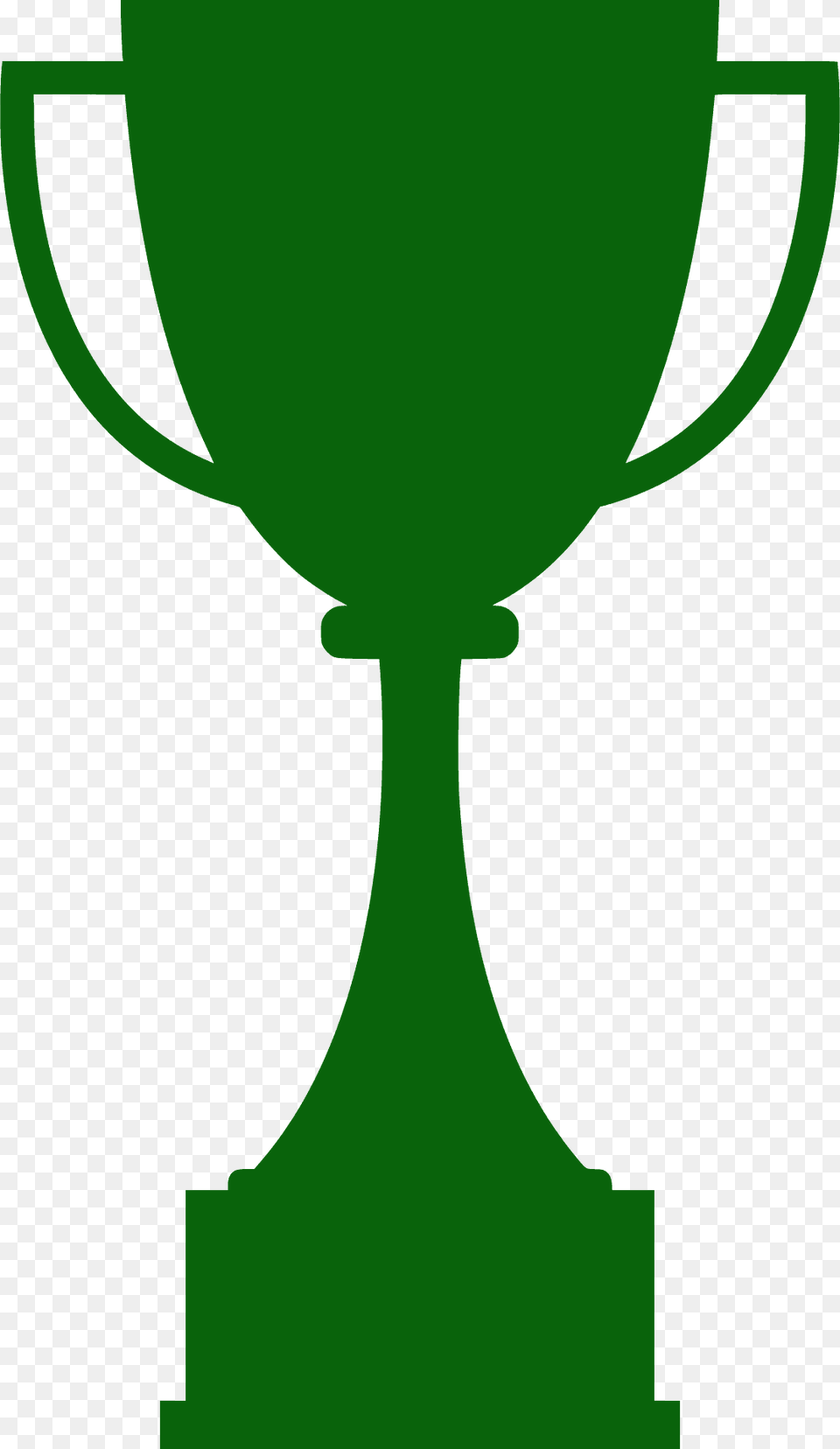 Gold Cup Silhouette, Trophy, Person Png Image