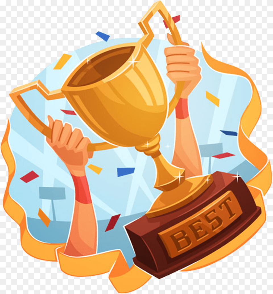 Gold Cup Trophy Clipart Download Searchpng Golden Cup, Baby, Person Free Transparent Png