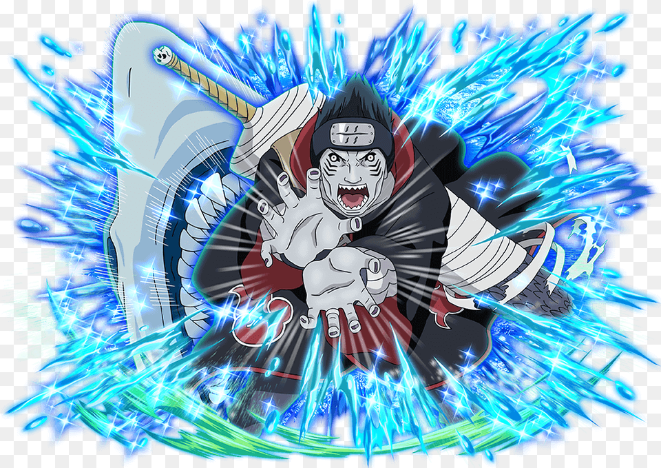 Gold Debates Wiki Kisame Ultimate Ninja Blazing, Person, Face, Head, Art Free Transparent Png