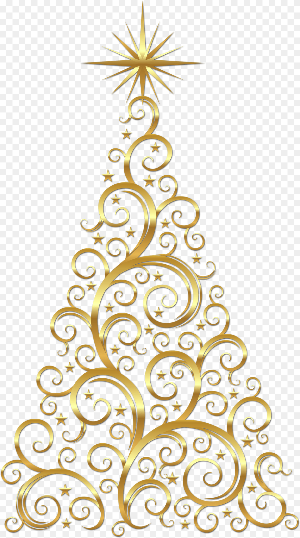 Gold Deco Christmas Tree Clipart Christmas Clip Art Gold, Christmas Decorations, Festival, Christmas Tree, Architecture Free Transparent Png