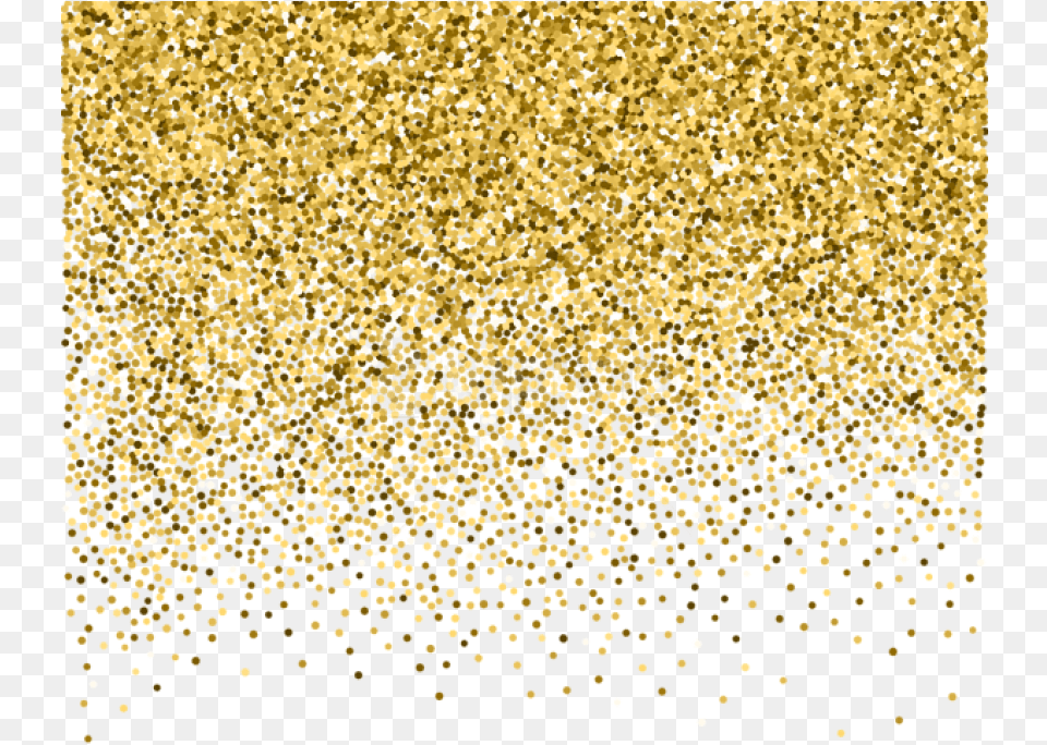 Gold Decoration Clip Art Gold Glitter Background, Paper, Confetti Png Image