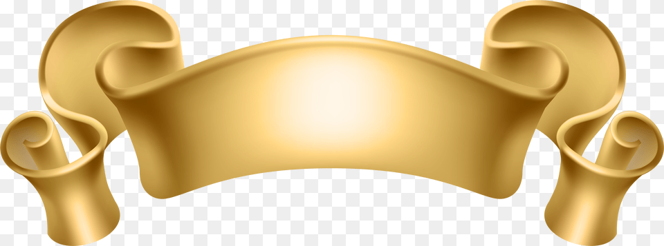 Gold Decorative Banner Transparent Decorative Banner Transparent Free Png Download