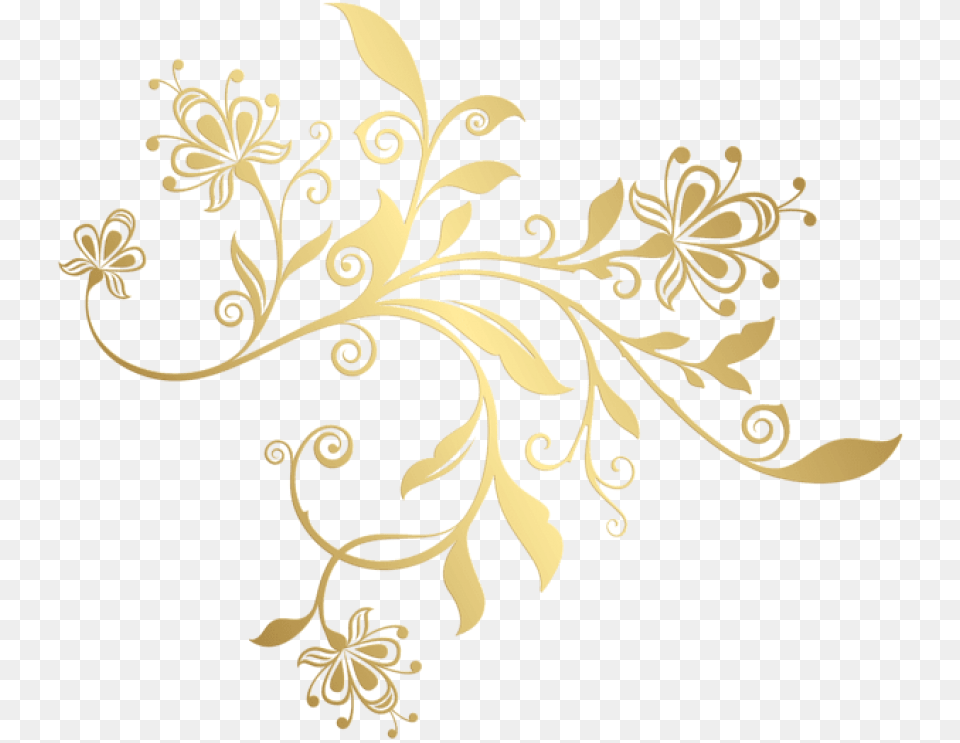 Gold Decorative Ornament Images Gold Decorative Designs, Art, Floral Design, Graphics, Pattern Free Transparent Png