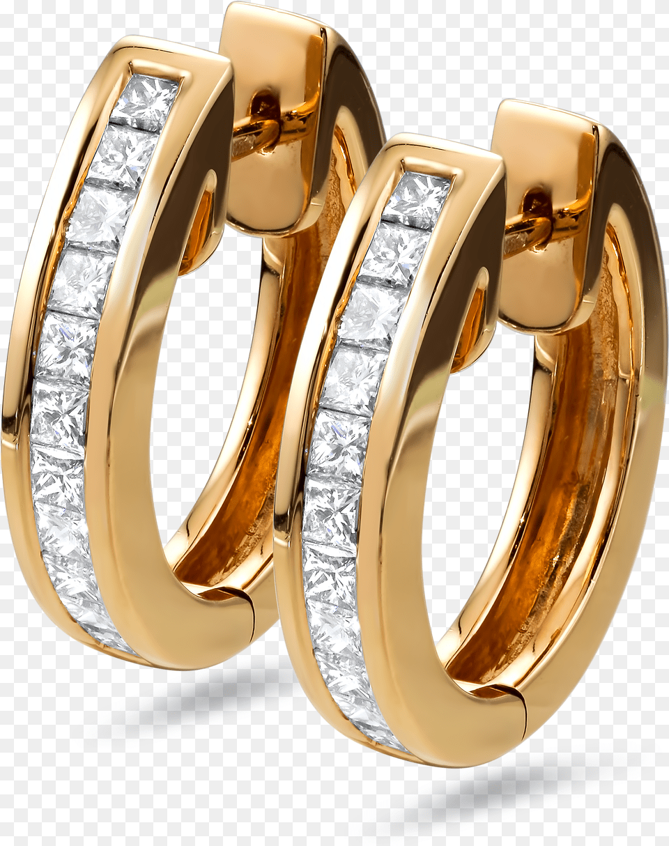 Gold Diamond Earrings, Device, Grass, Lawn, Plant Png