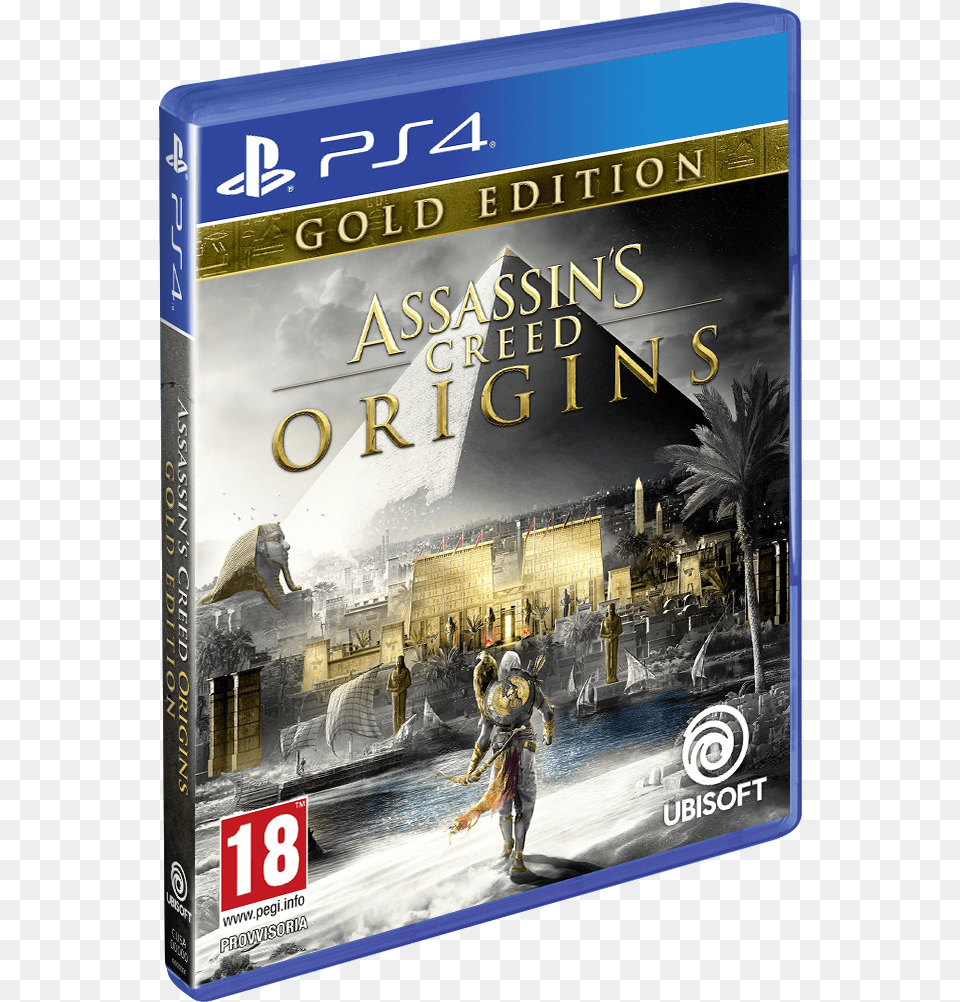 Gold Digital Edition Assassin39s Creed Origins Ps, Publication, Book, Adult, Person Free Png