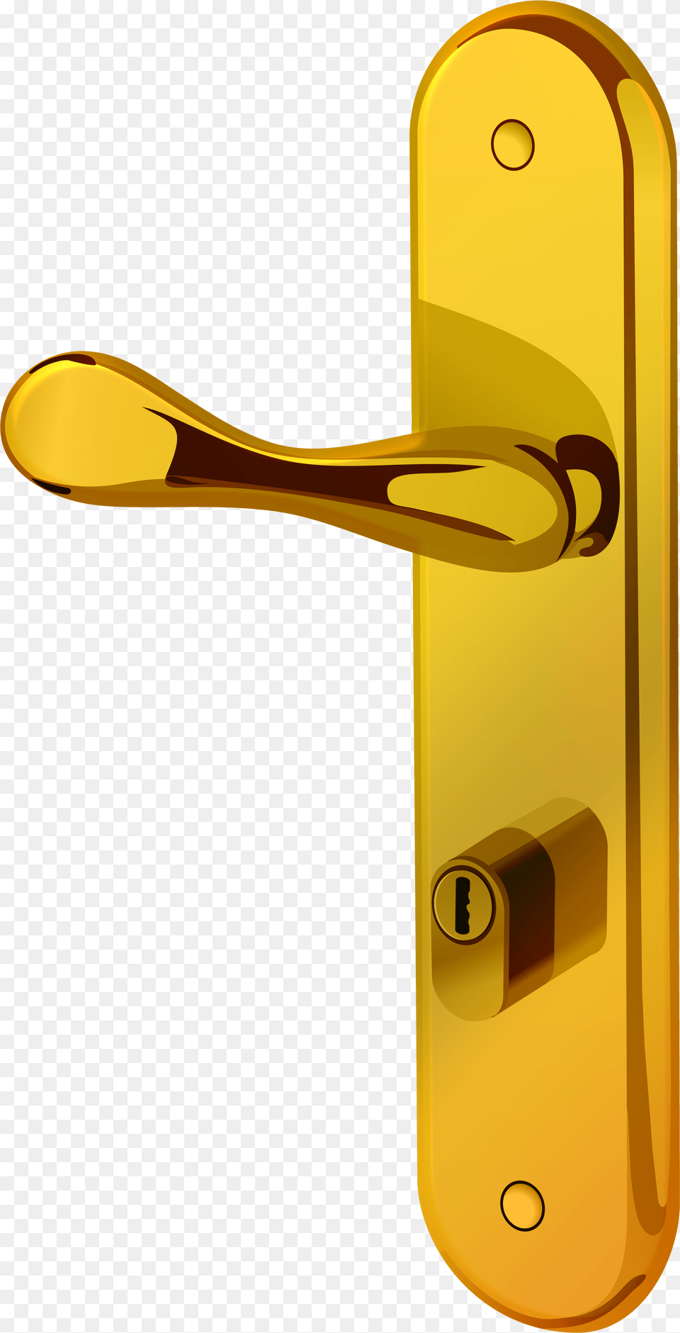 Gold Door Handle Clip Art Door Handle Clipart, Smoke Pipe Free Png